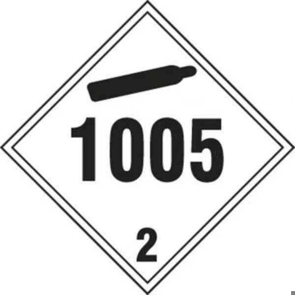 Accuform TDG PLACARD 273MM x 273MM 10 34 in x TCP262VS100 - main